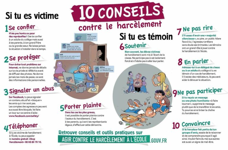 Lutte contre le harcèlement scolaire Conseils locaux FCPE de la ville